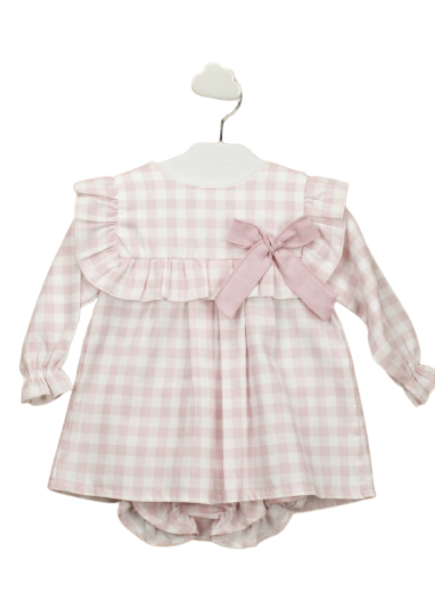 Pink Plaid Dress 24M